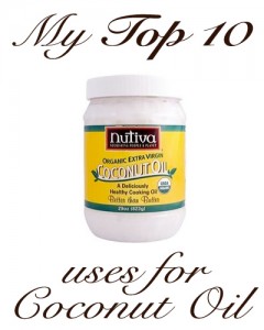 top ten coconut oil uses