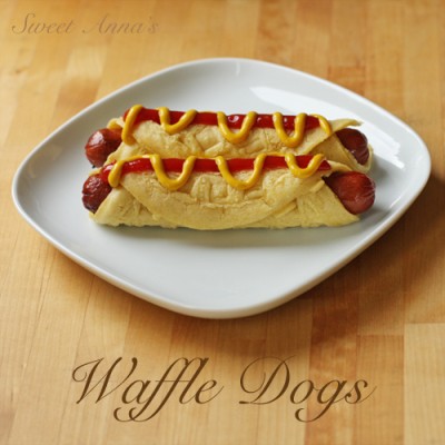 Eggo Waffle Dogs | Sweet Anna's