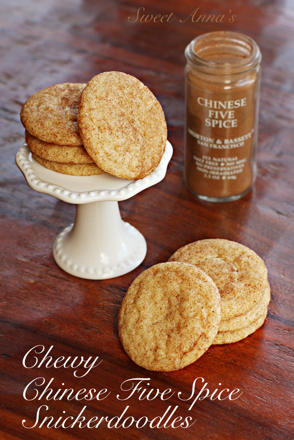 chinese five spice snickerdoodles | Sweet Anna's