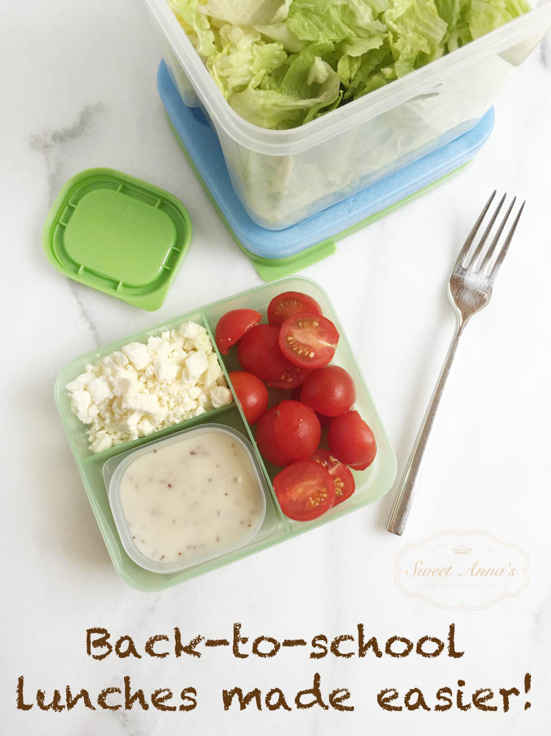 Back to School Lunches made easier with Rubbermaid!