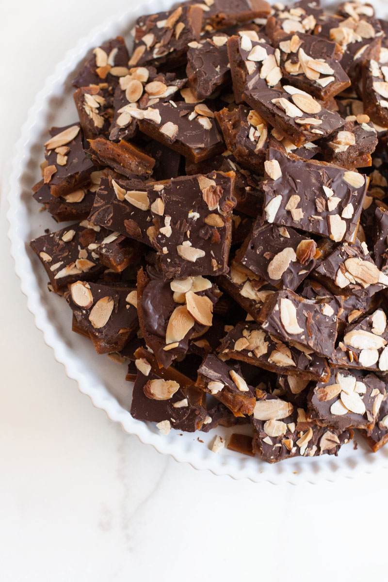 Salted Caramel Coffee Toffee | Sweet Anna's
