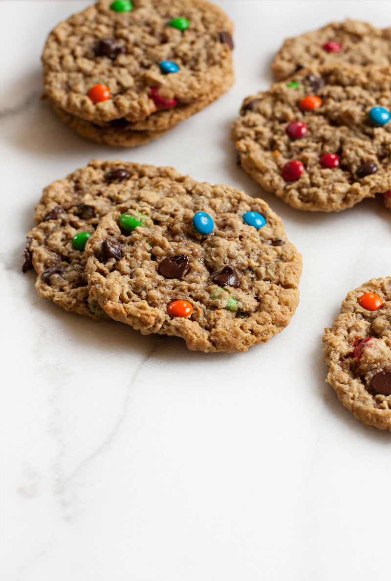 The BEST (naturally gluten free!) Monster Cookies!  | Sweet Anna's